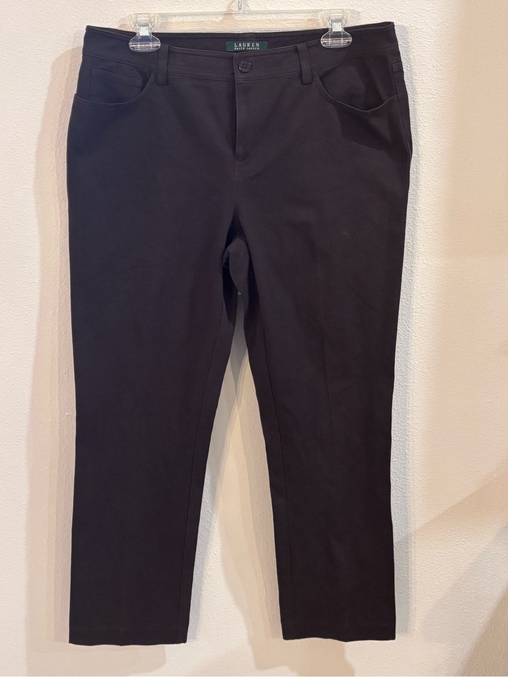 Lauren Ralph Lauren Dark Brown  Ankle Pants, Women’s 10, New No Tag